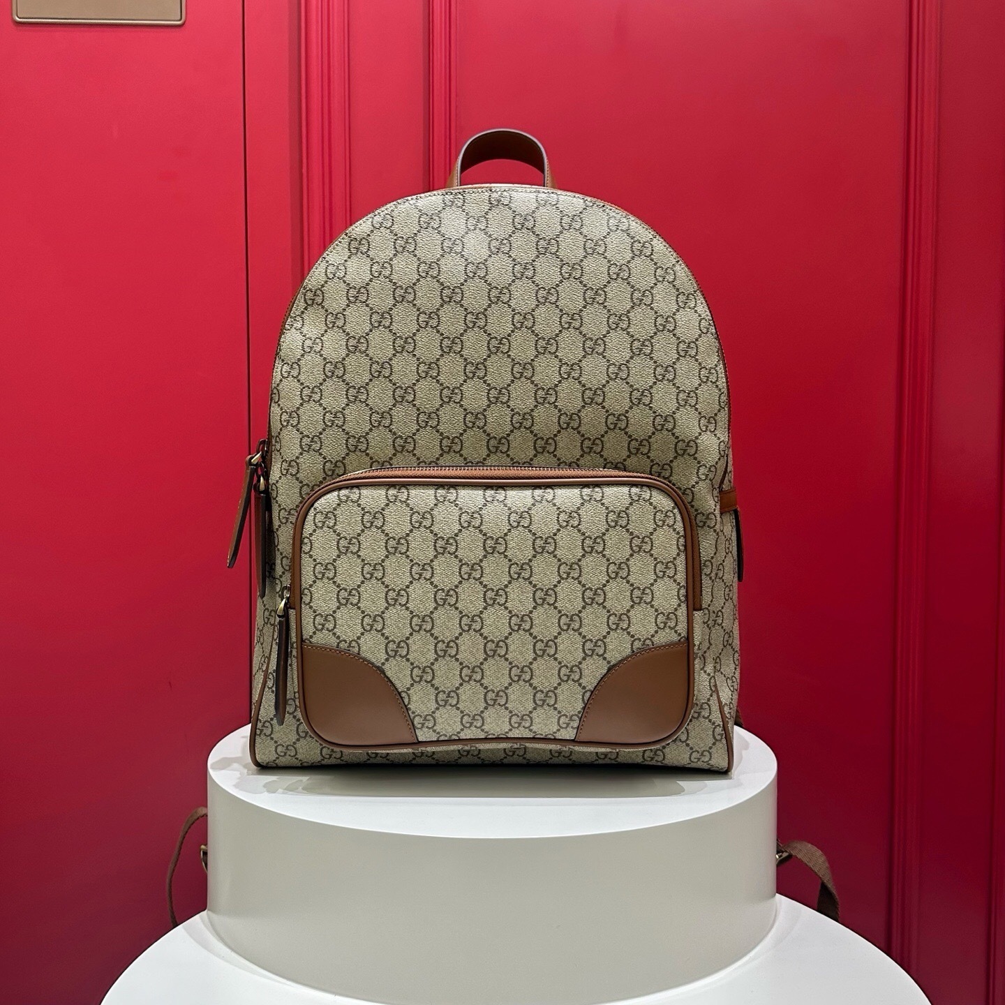 Gucci GG Emblem Medium Backpack