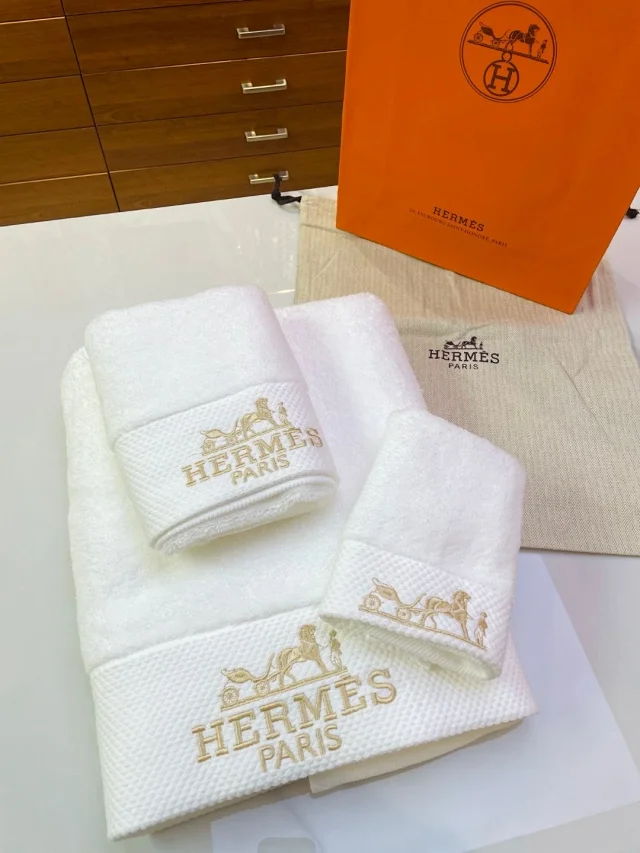Hermes towel and bath towel set all colors