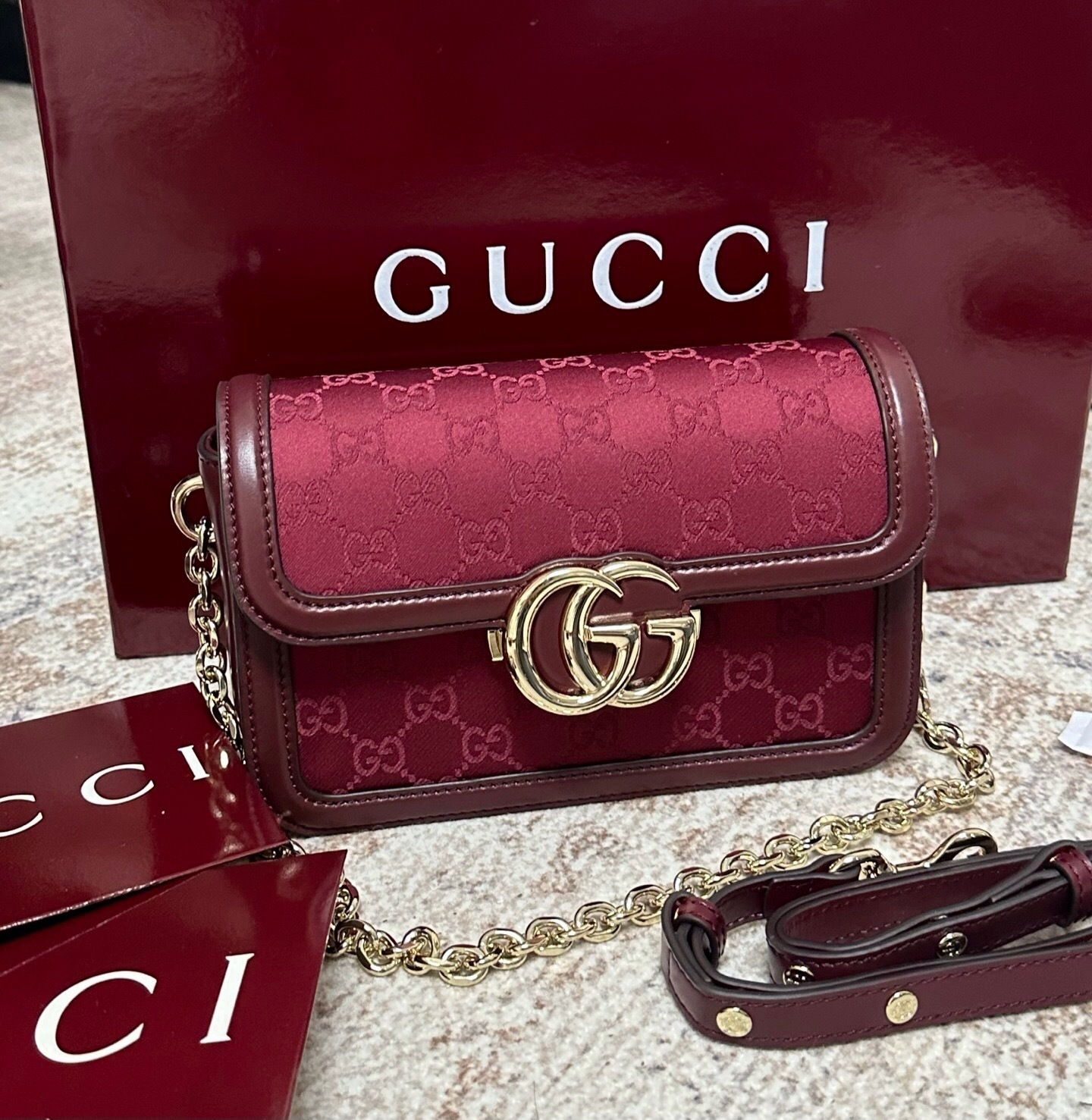 Gucci GG Marmont Small Shoulder Bag.