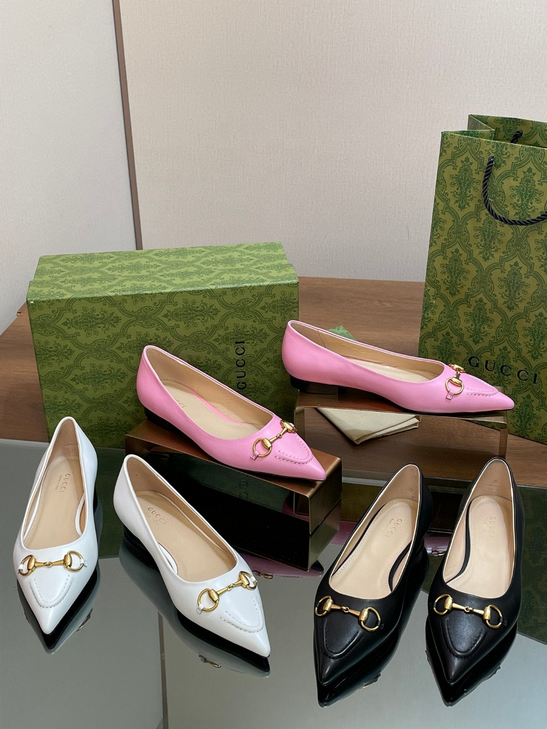 Gucci Horsebit Ballet Flats all colors