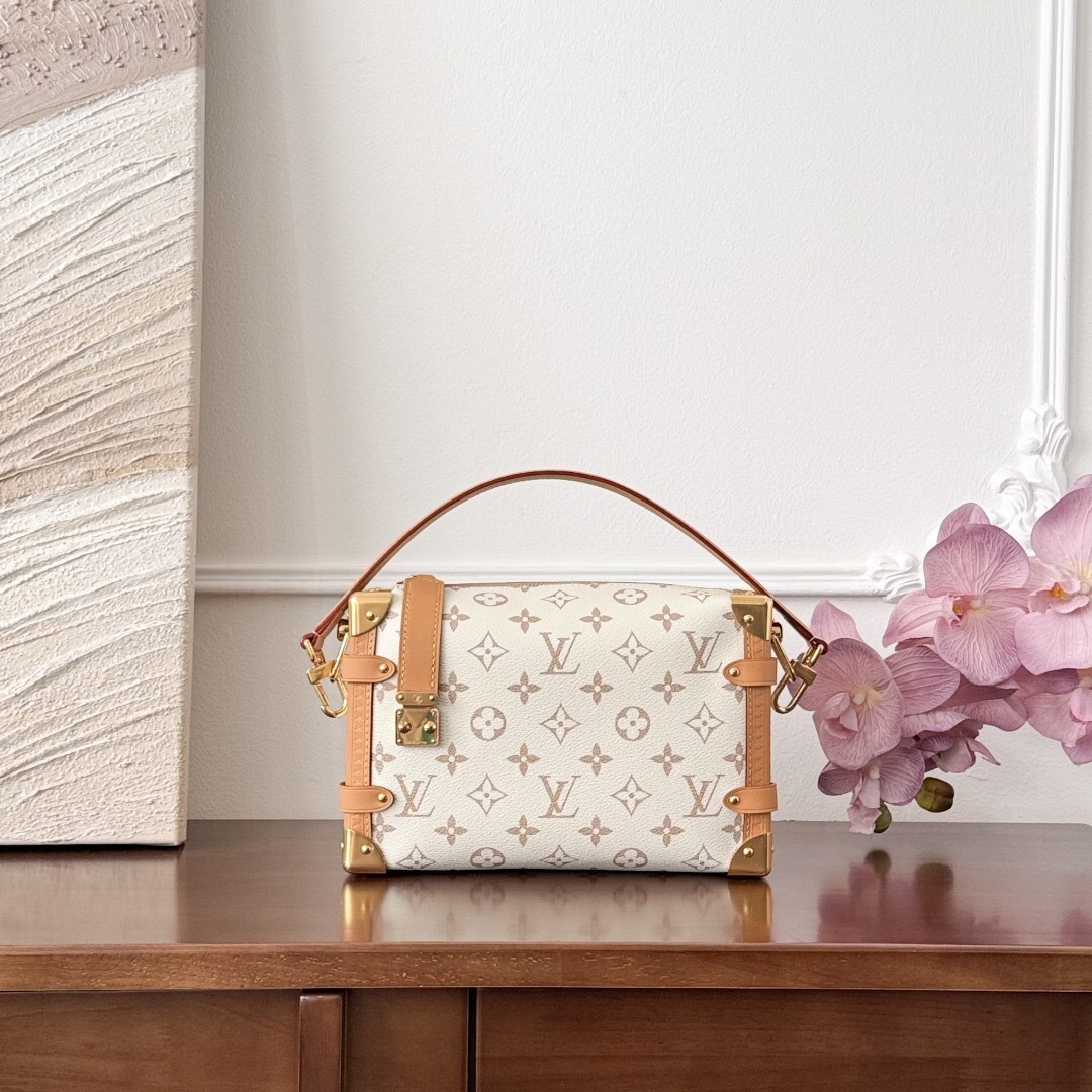 LV Designer side TrunkStyle Bag