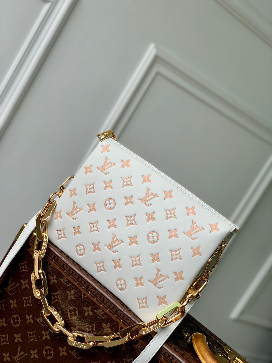 LV Coussin PM Coussin white Handbag