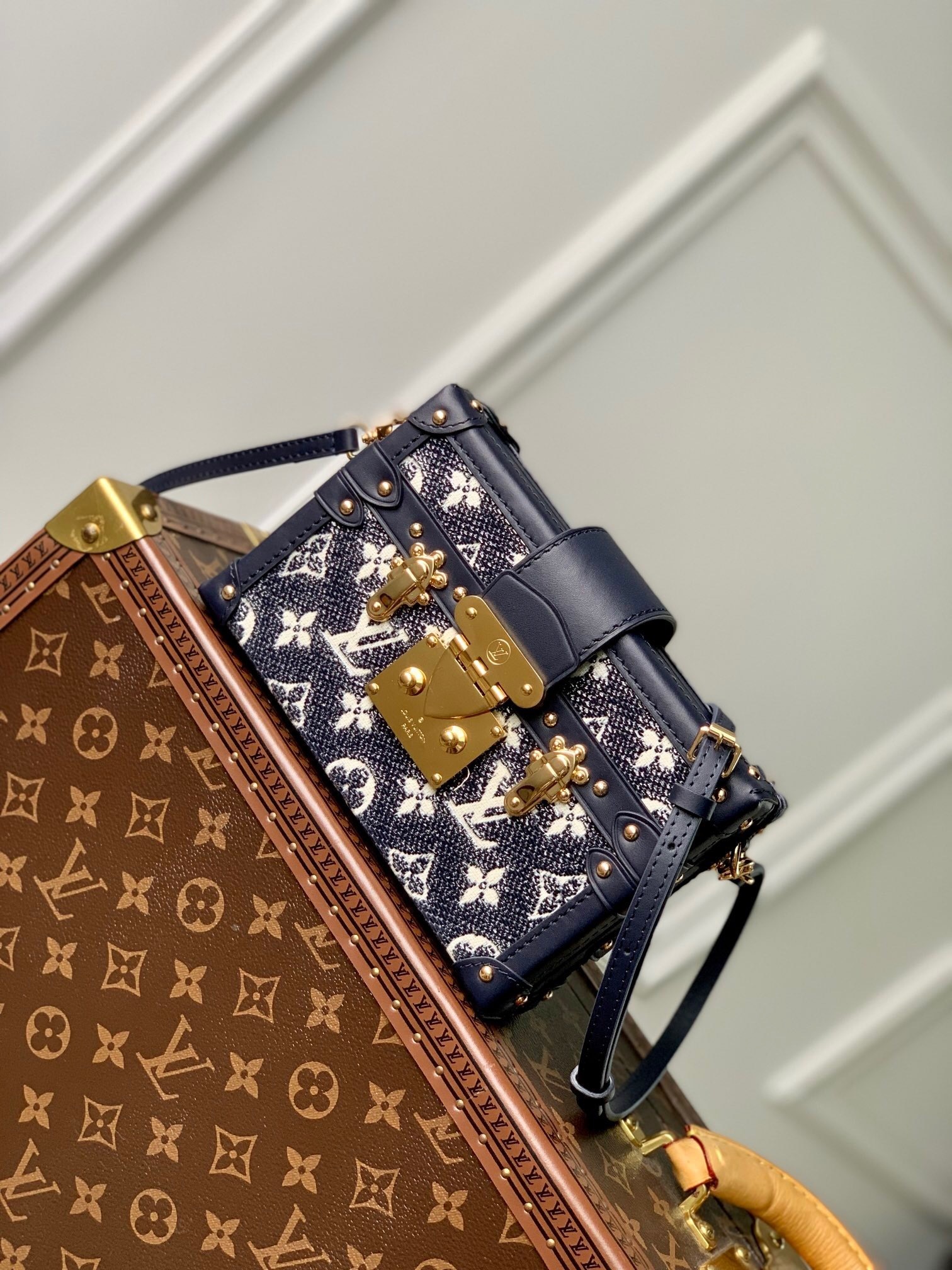 LV Petite Malle trunk bag