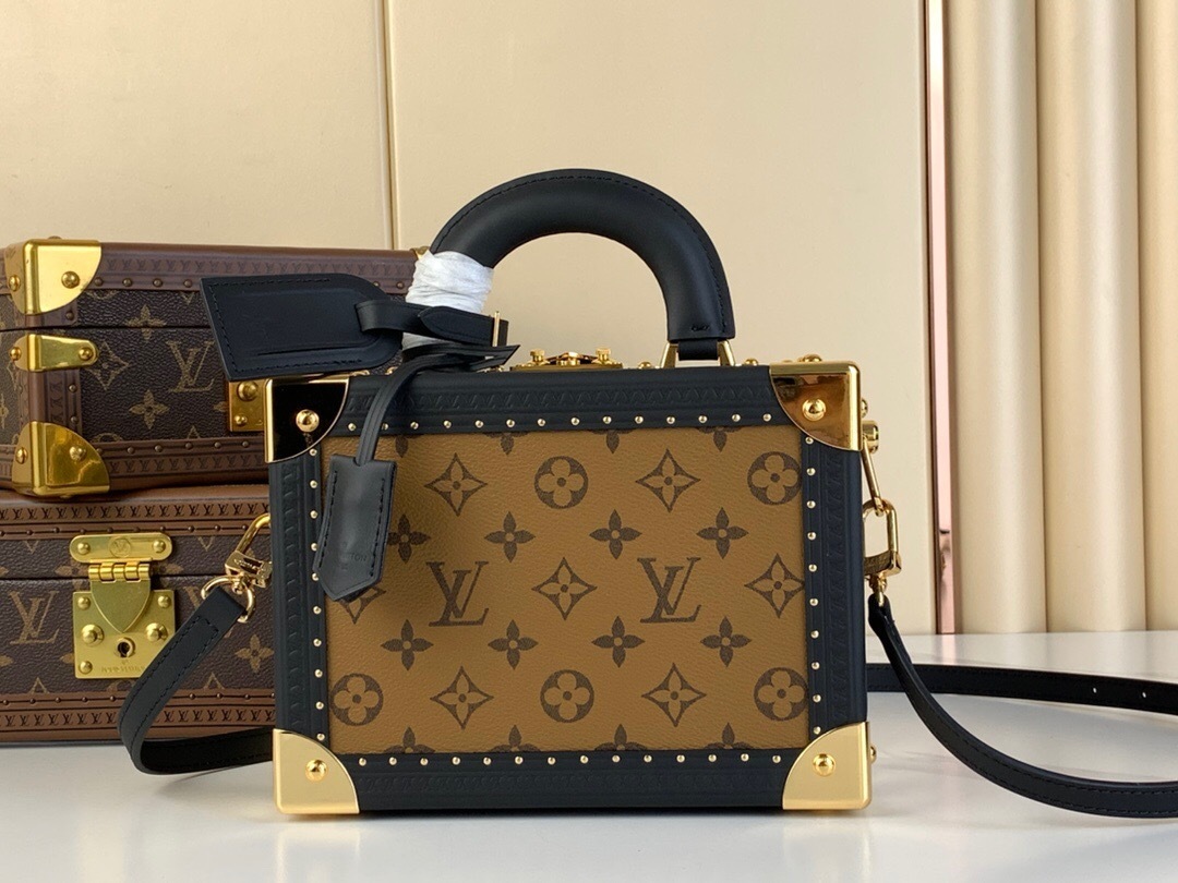 LV Petite Valise Monogram Reverse handbag