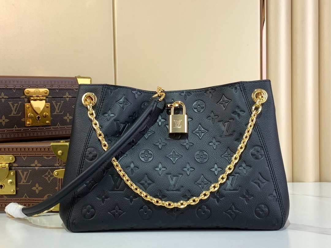 LV Anytime PM Monogram Empreinte Leather Handbag