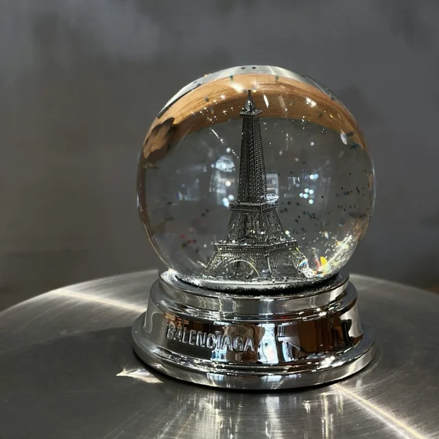 Balenciaga Eiffel Tower crystal ball