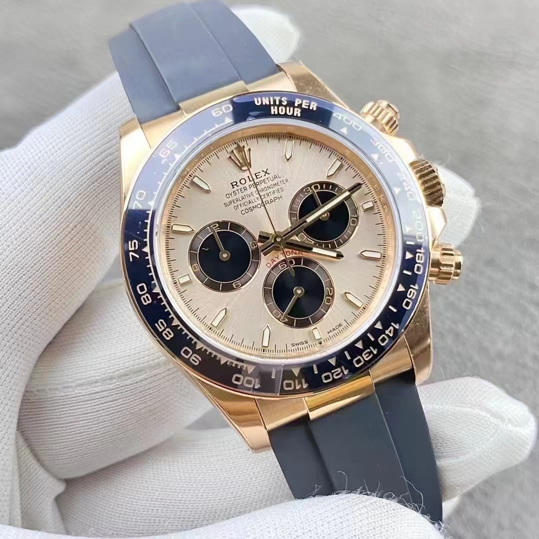 ROLDYT0649A - Daytona 126518 V2 Wt YG/RU YG/Stk VSF VS4131 $868