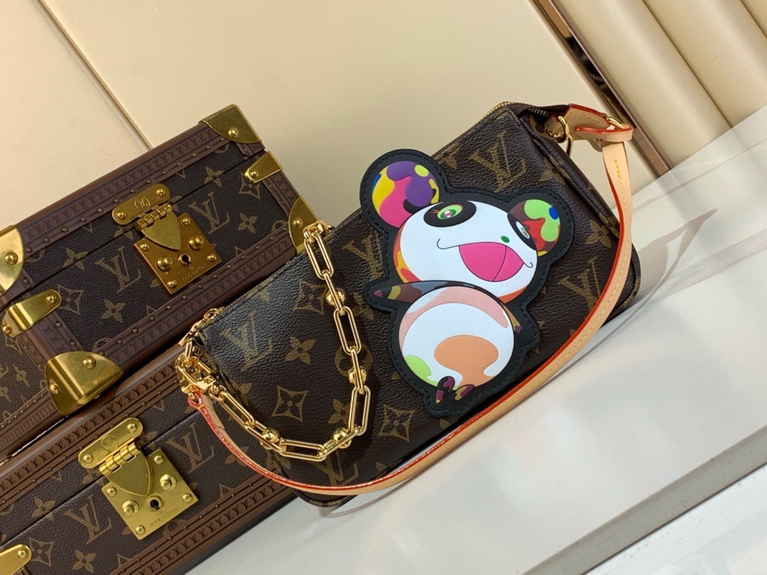 LV x Takashi Murakami TM Pochette Accessoires handbag