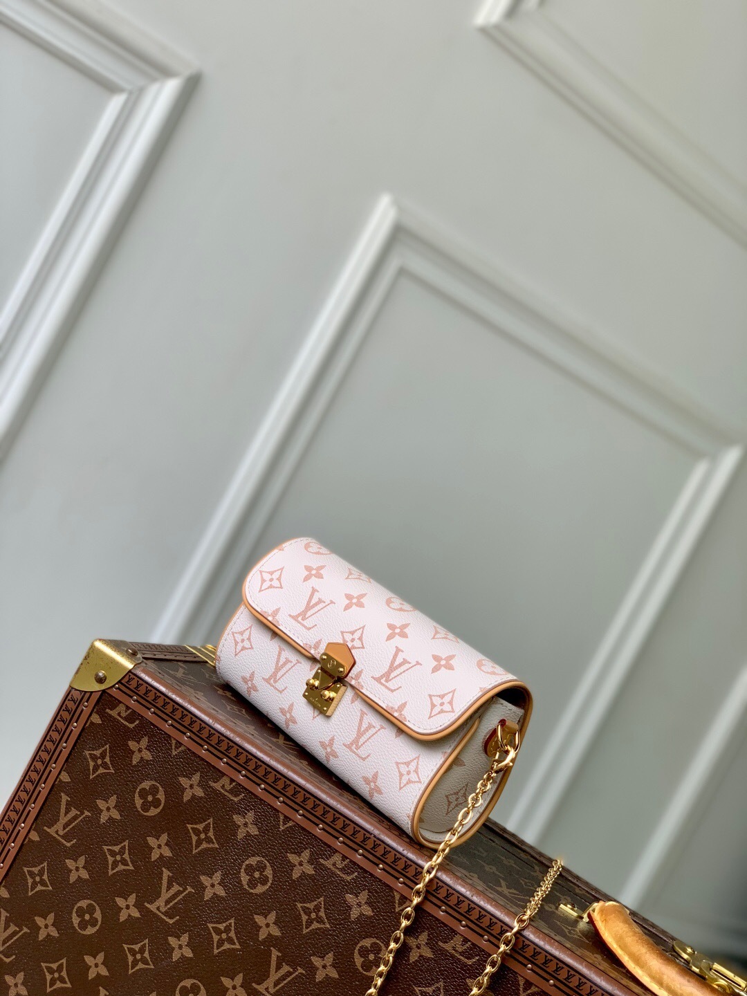 LV Pochette Camille handbag in Monogram Dune canvas
