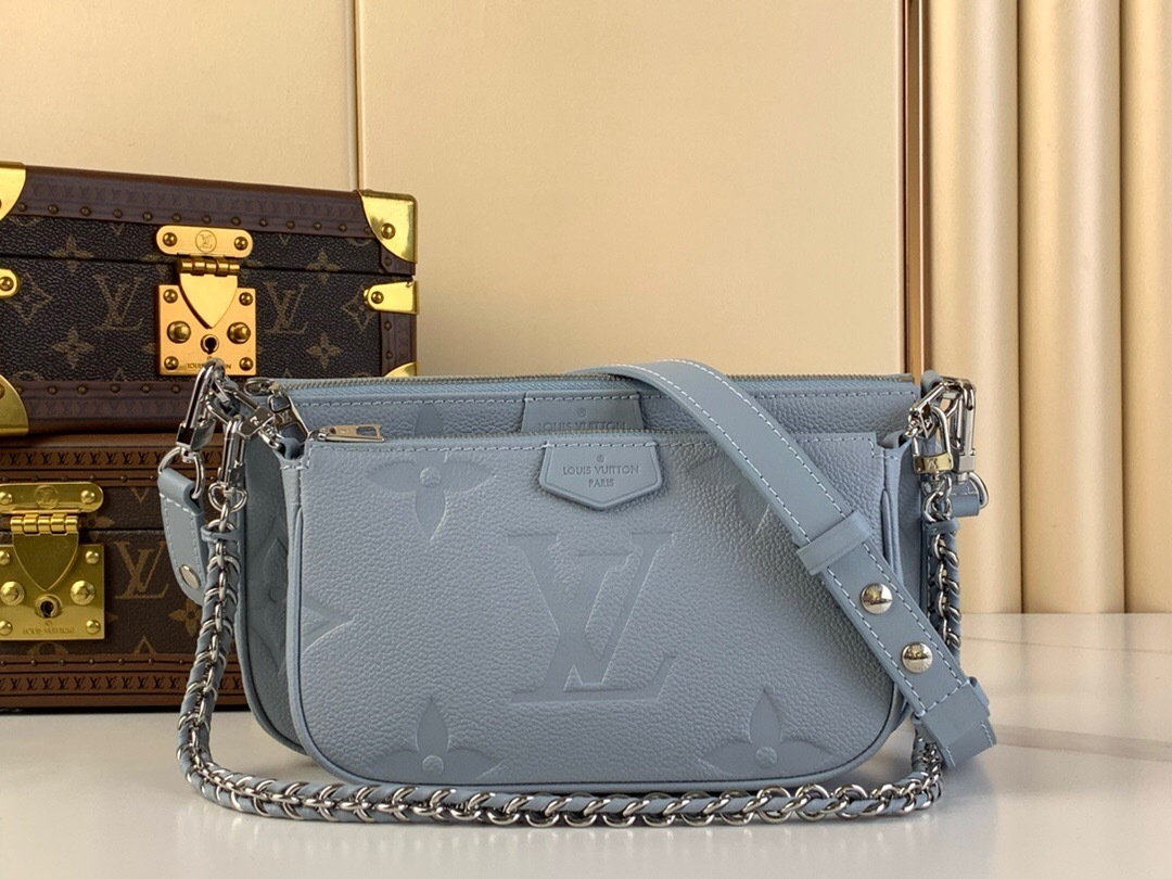 LV Multi Pochette Accessoires Monogram Empreinte - Handbag