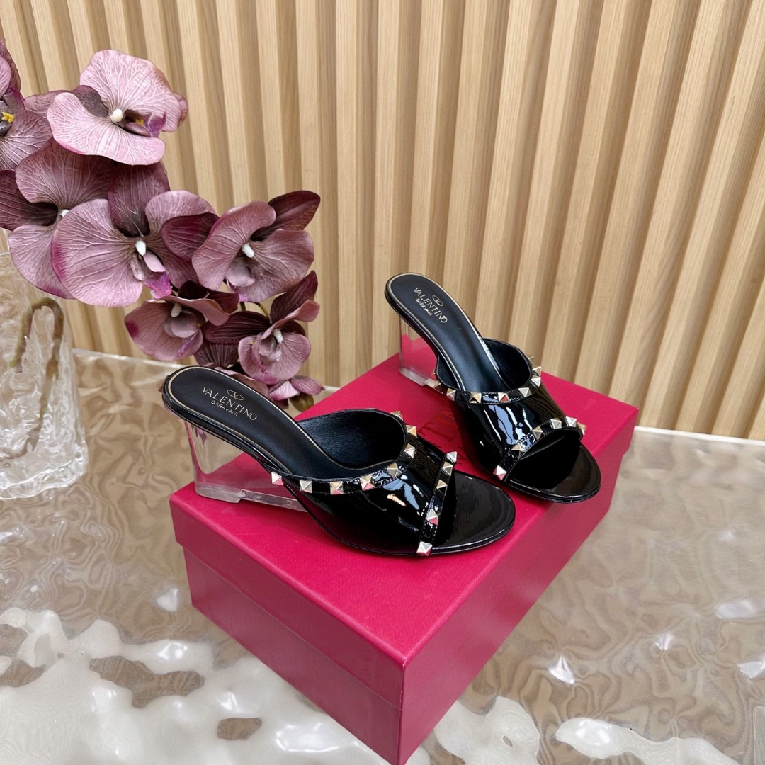 Valentino Garavani Rockstud sandals black