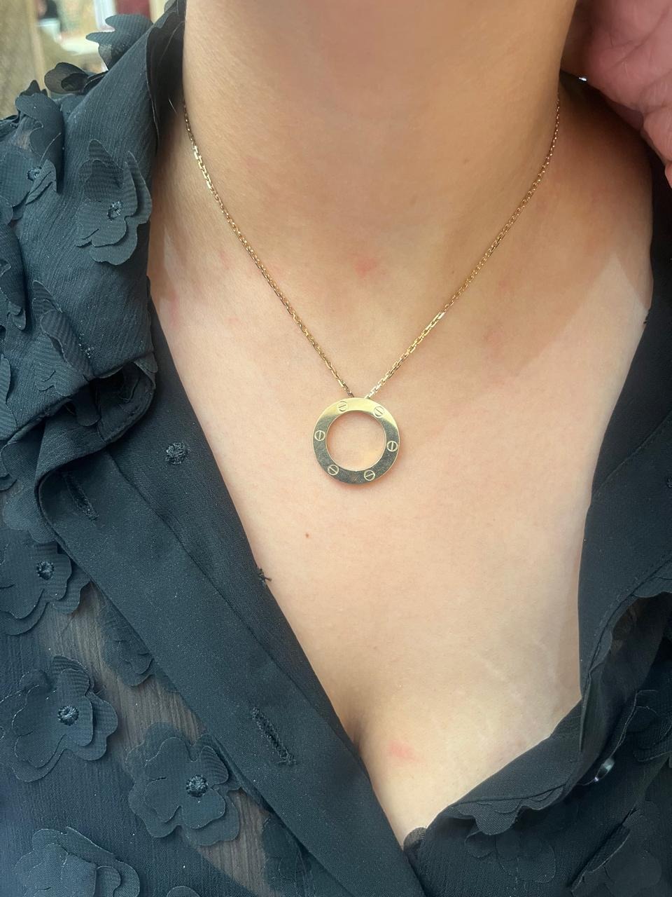 Cartier Love necklace