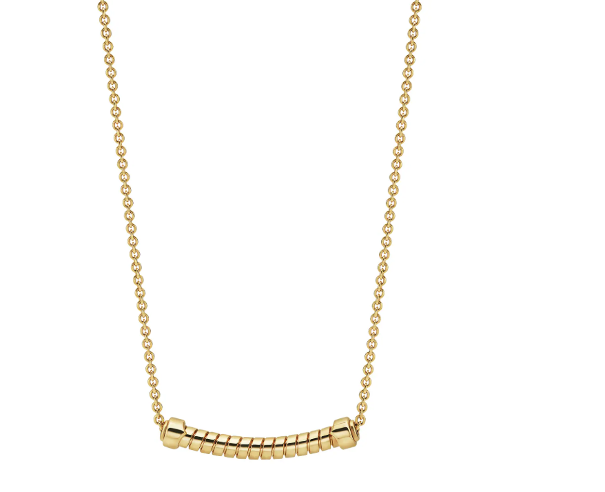 Bvlgari Tubogas necklace yellow gold