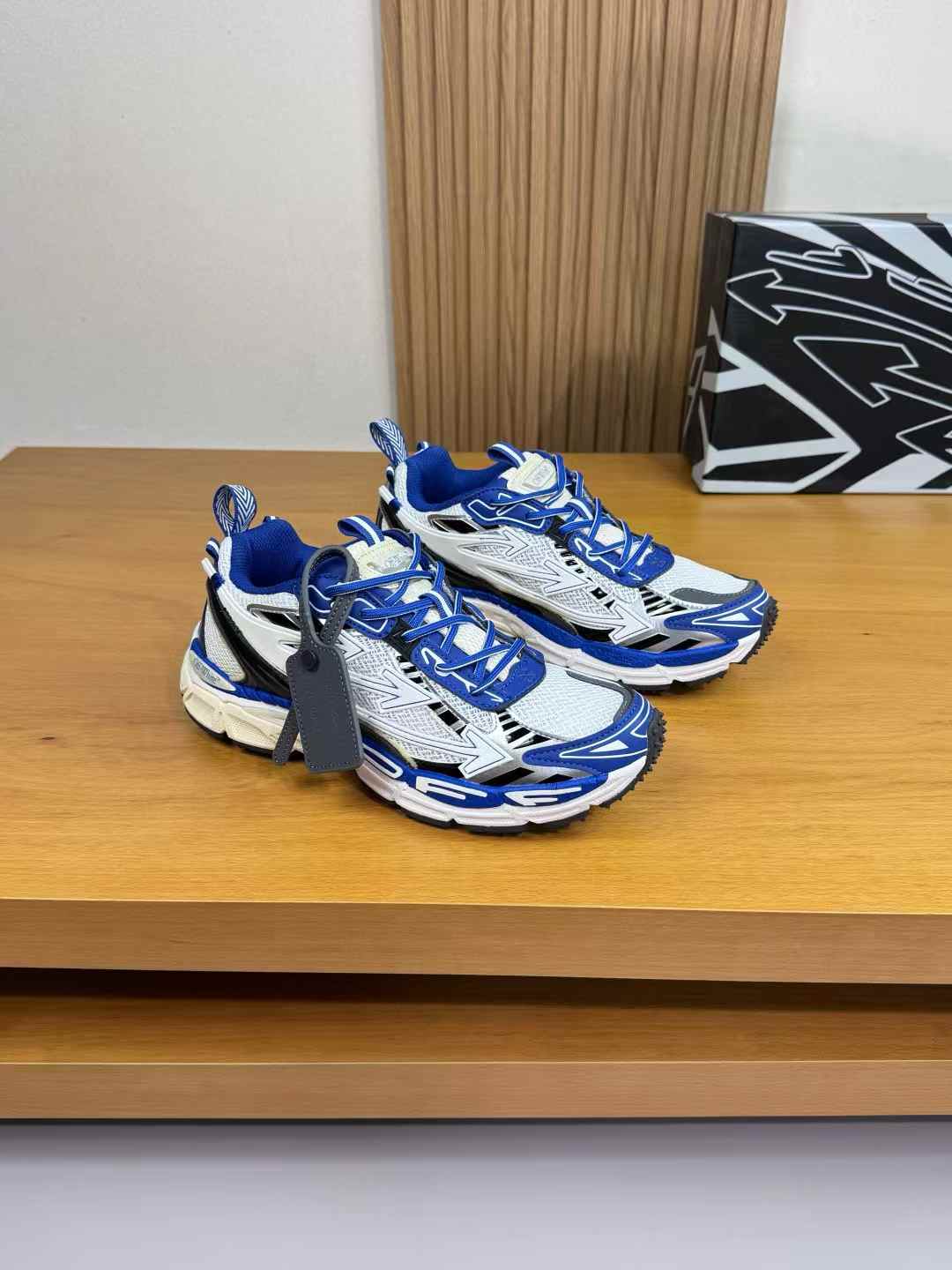 Off White Be Right Back sneakers White Blue
