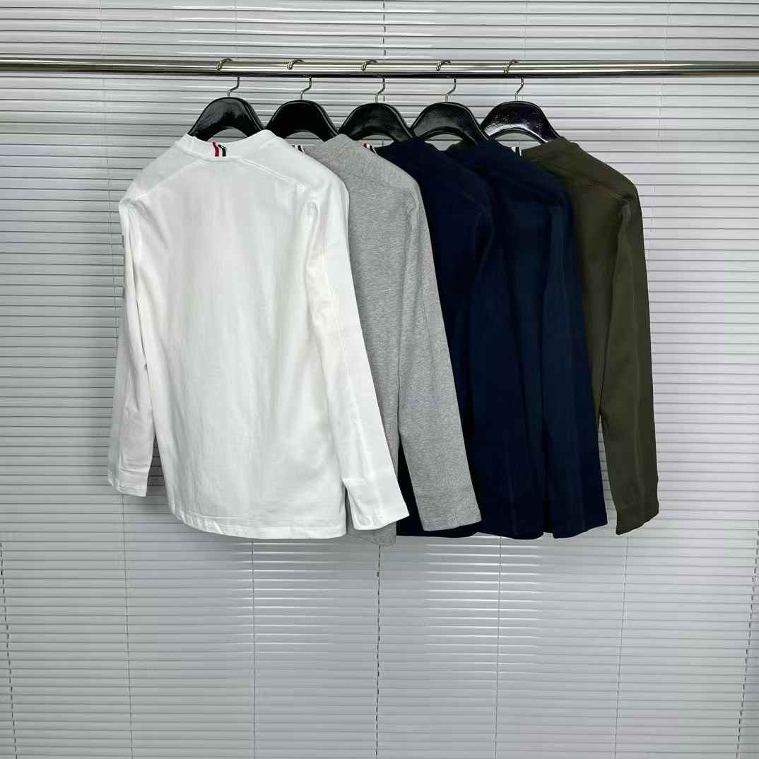 Thom Browne 4-Bar Cotton T-shirt all colors