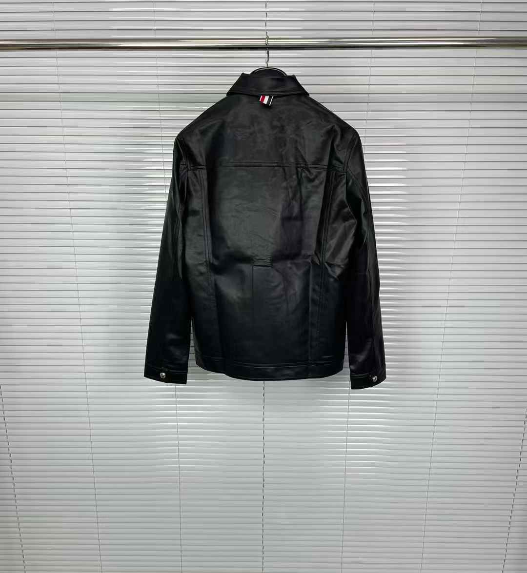 Thom Browne unisex casual logo jacket black