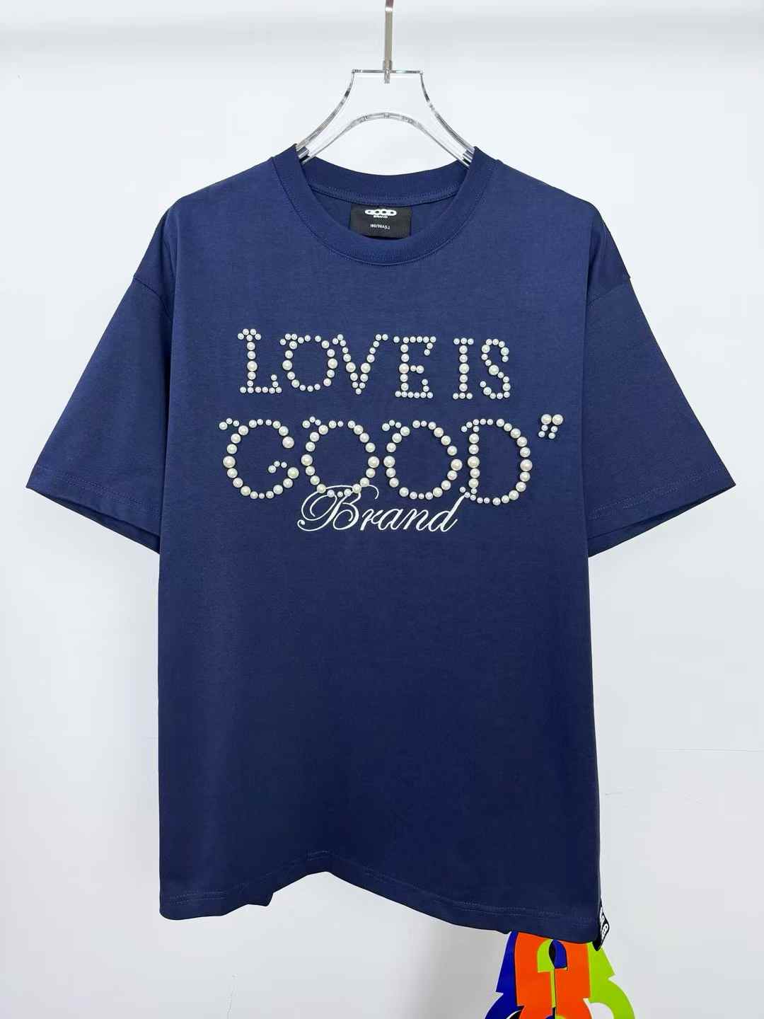 Love Is Good brand T-shirt Embroidered Custom Shirt