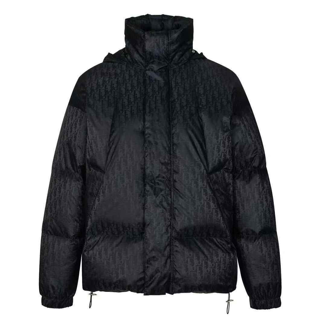 Dior Oblique Down Jacket in technical jacquard