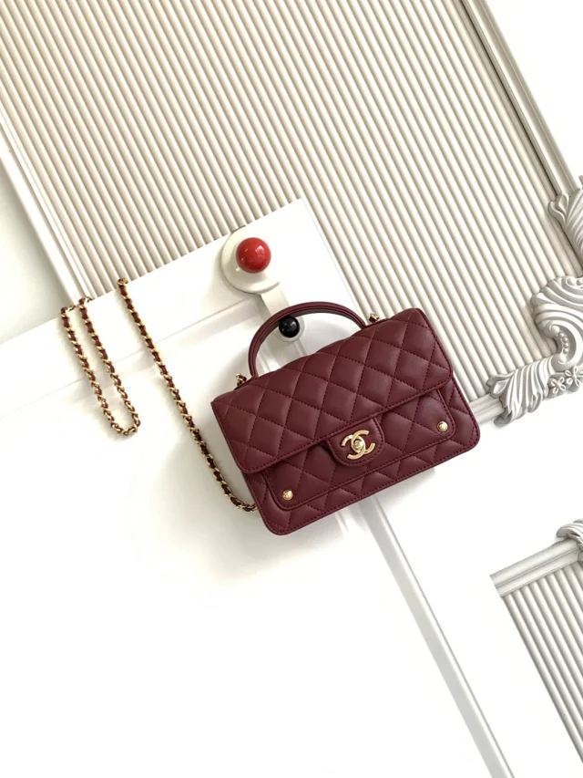 Chanel Double C Pocket Handle Bag