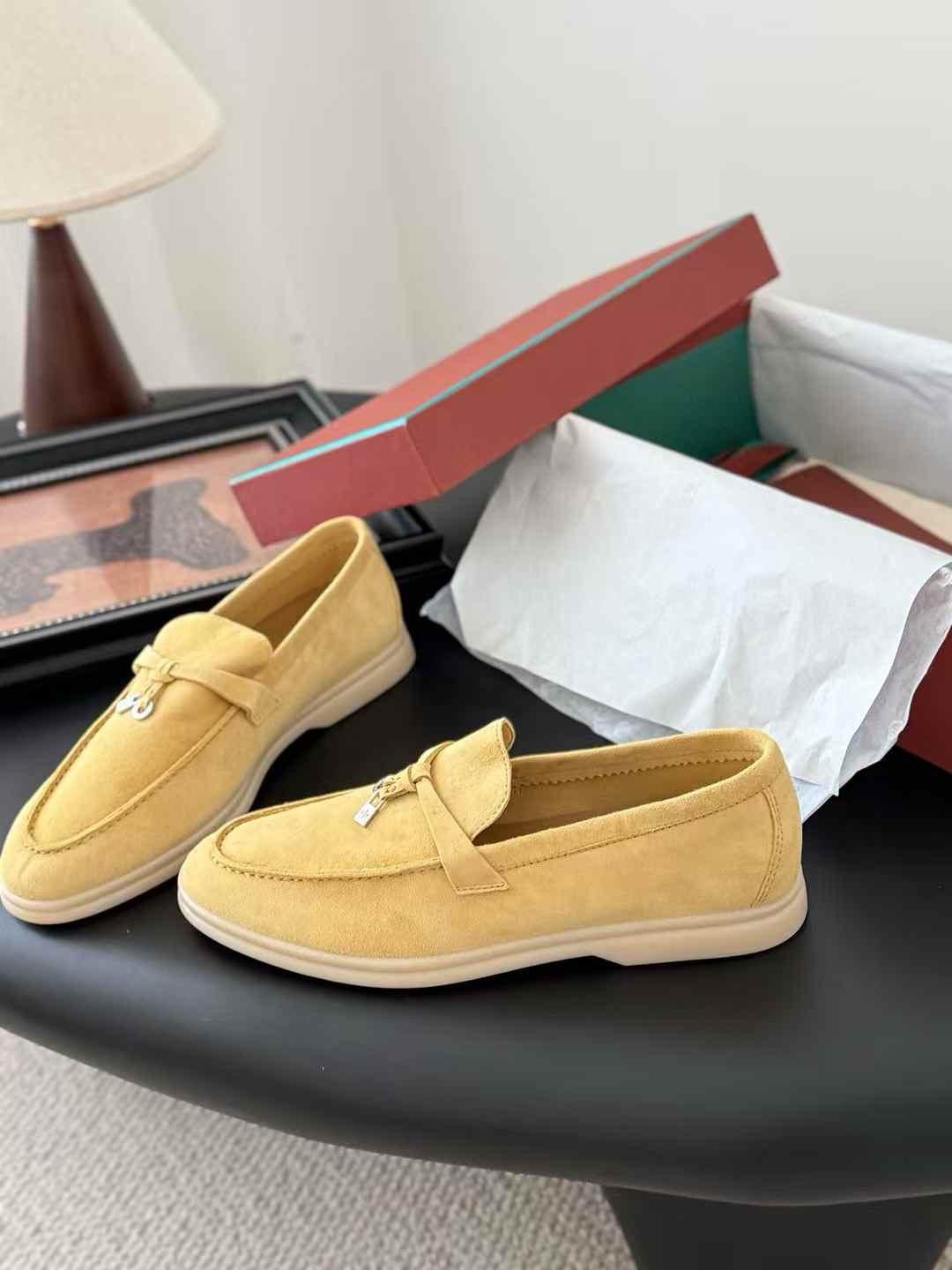 Loro Piana Summer Charms Walk Loafers