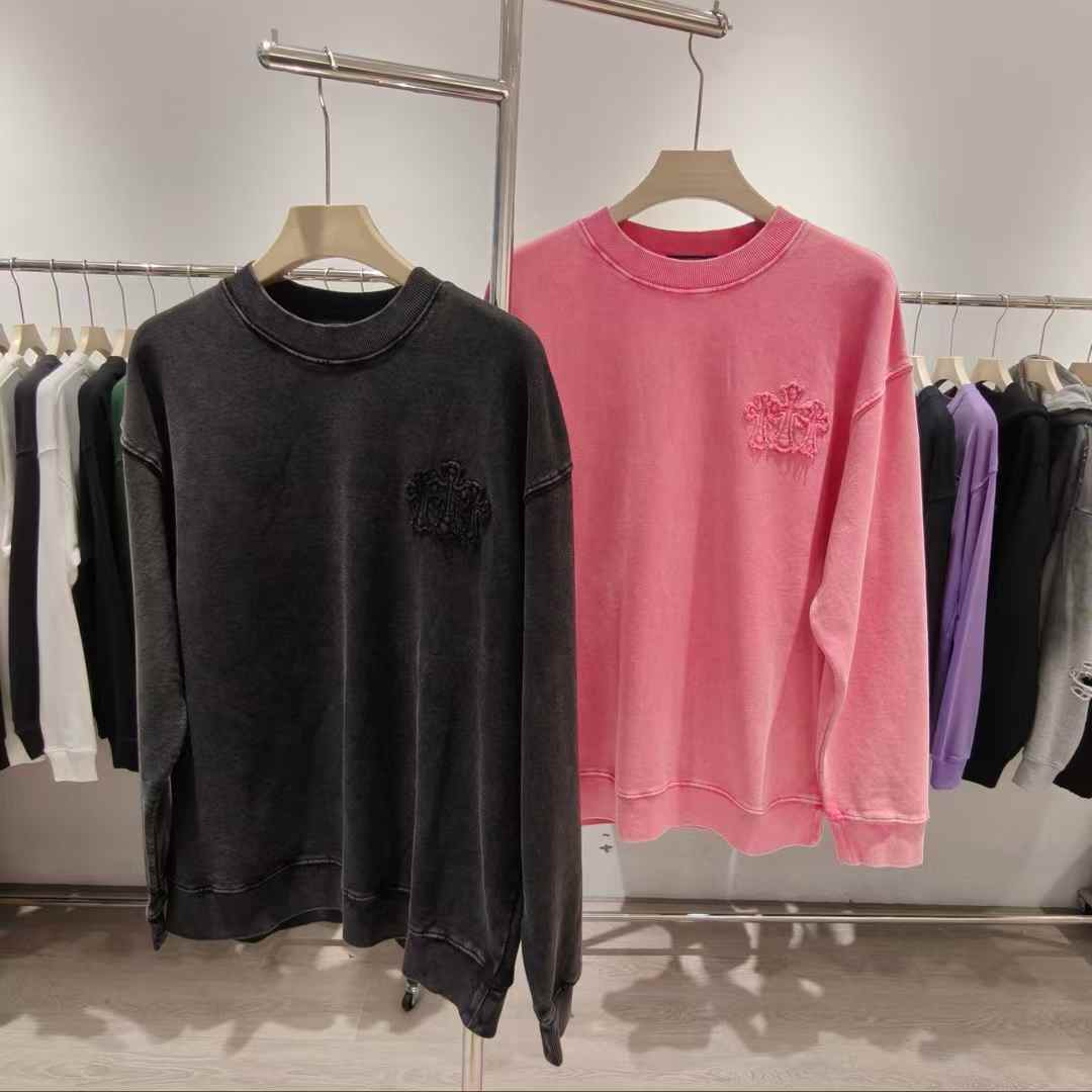Chrome Hearts Oversized brand print organic-cotton sweatshirt