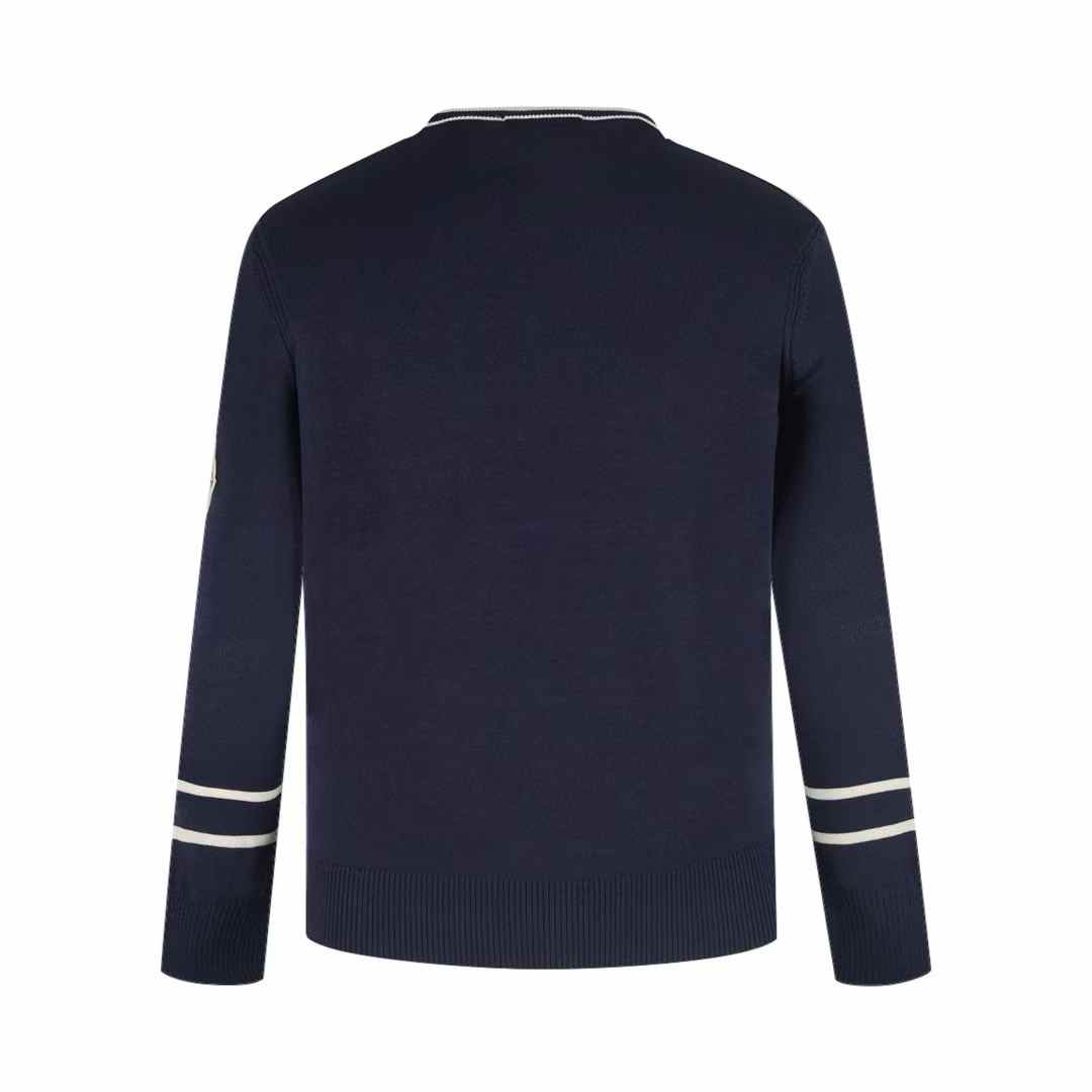 Moncler Logo Wappen Casual Knit Sweater