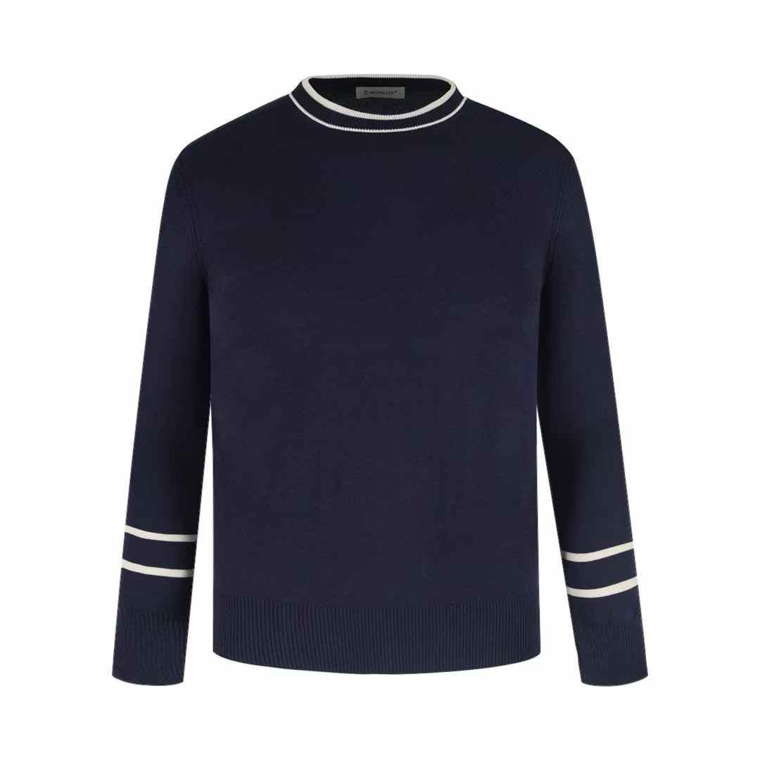 Moncler Logo Wappen Casual Knit Sweater