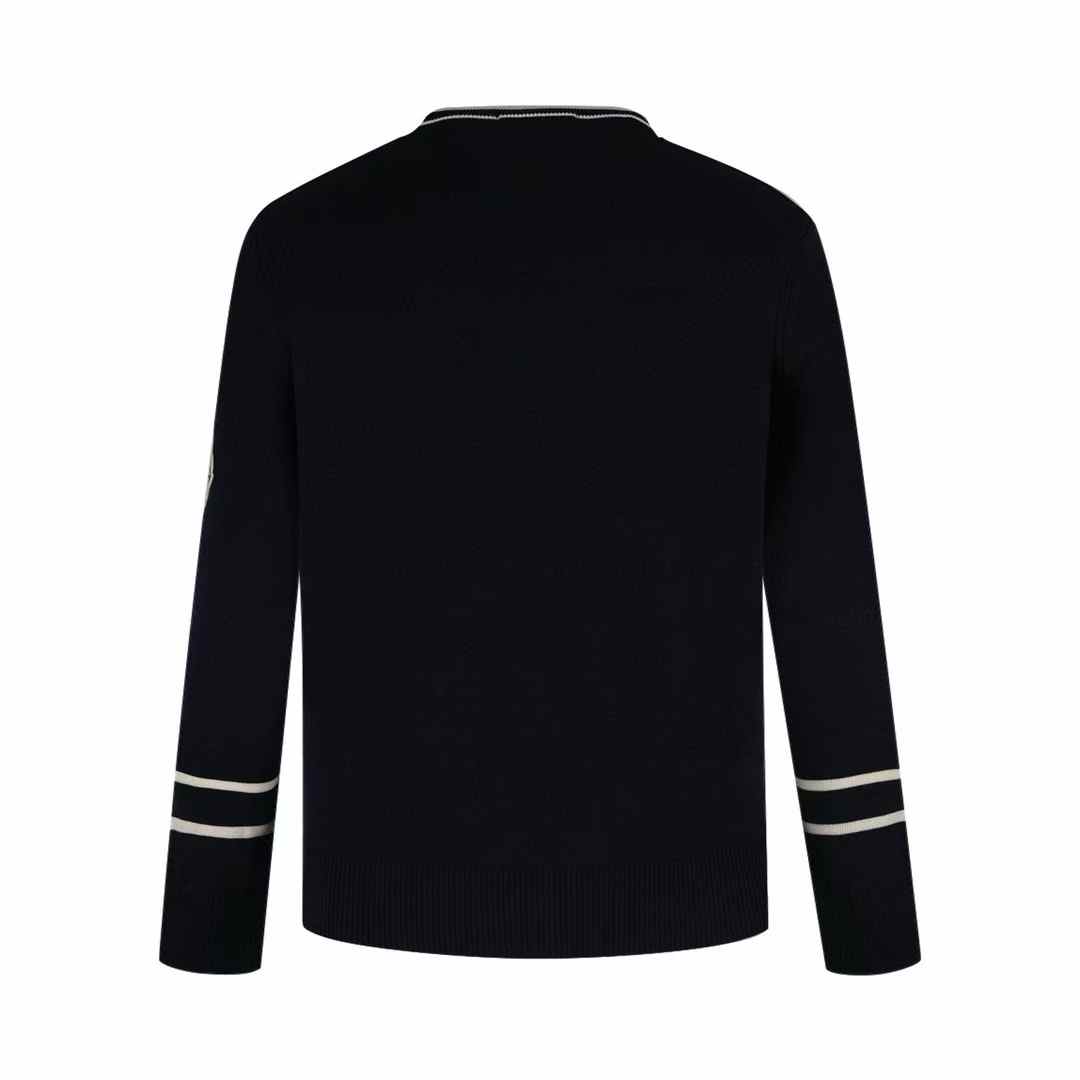 Moncler Logo Wappen Casual Knit Sweater
