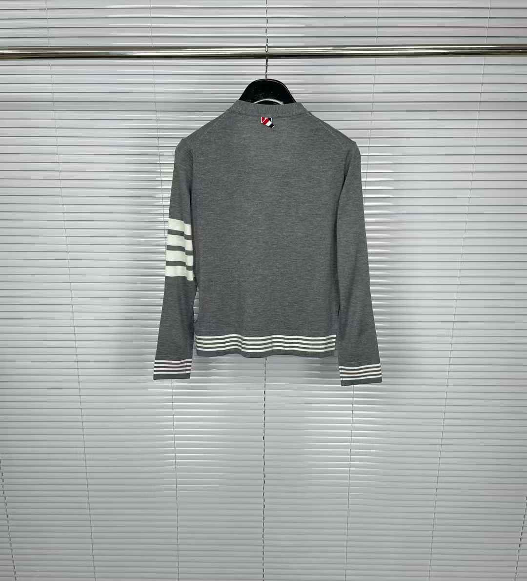 Thom Browne 4-Bar Stripe Wool Jumper