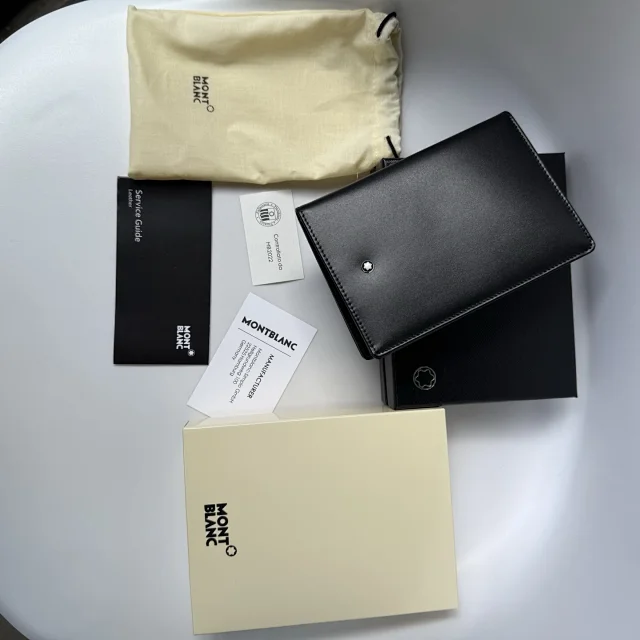 MONTBLANC Meisterstuck Passport Holder Classic Black Model: 35285