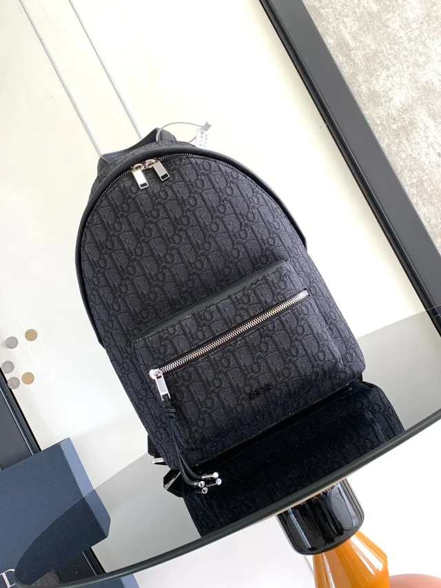 Dior Rider backpack beige and blue