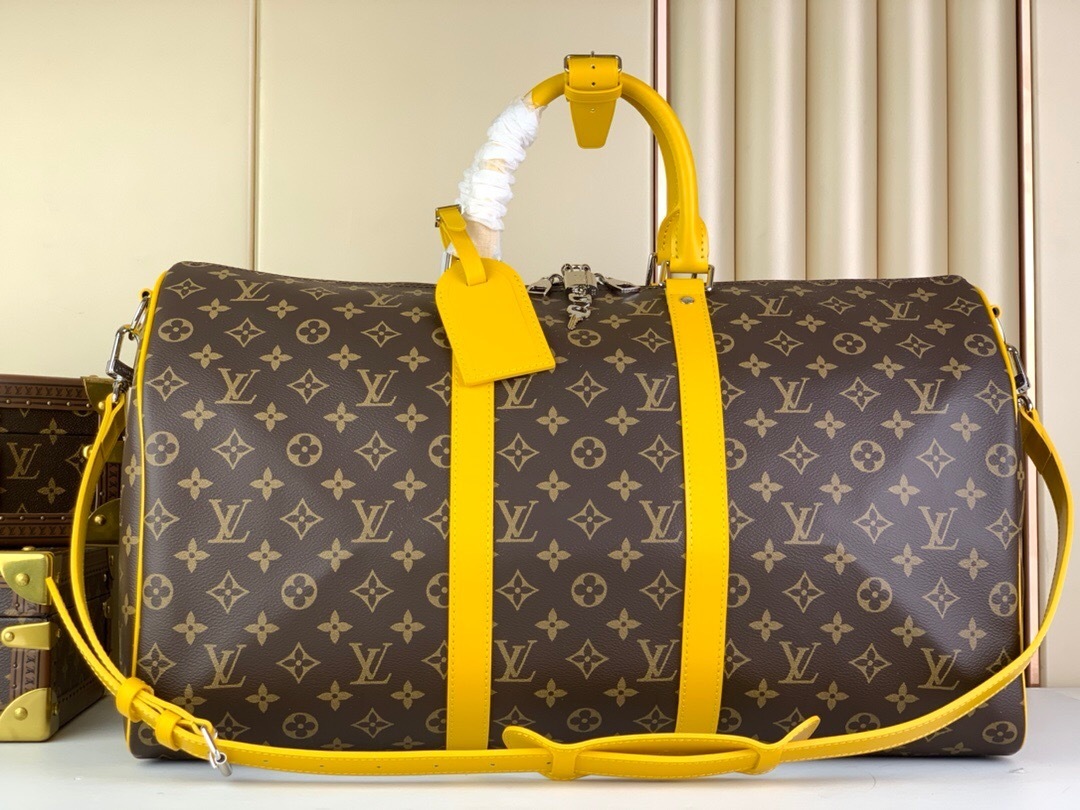 LV Keepall Bandoulière 50, Luxury, Bag