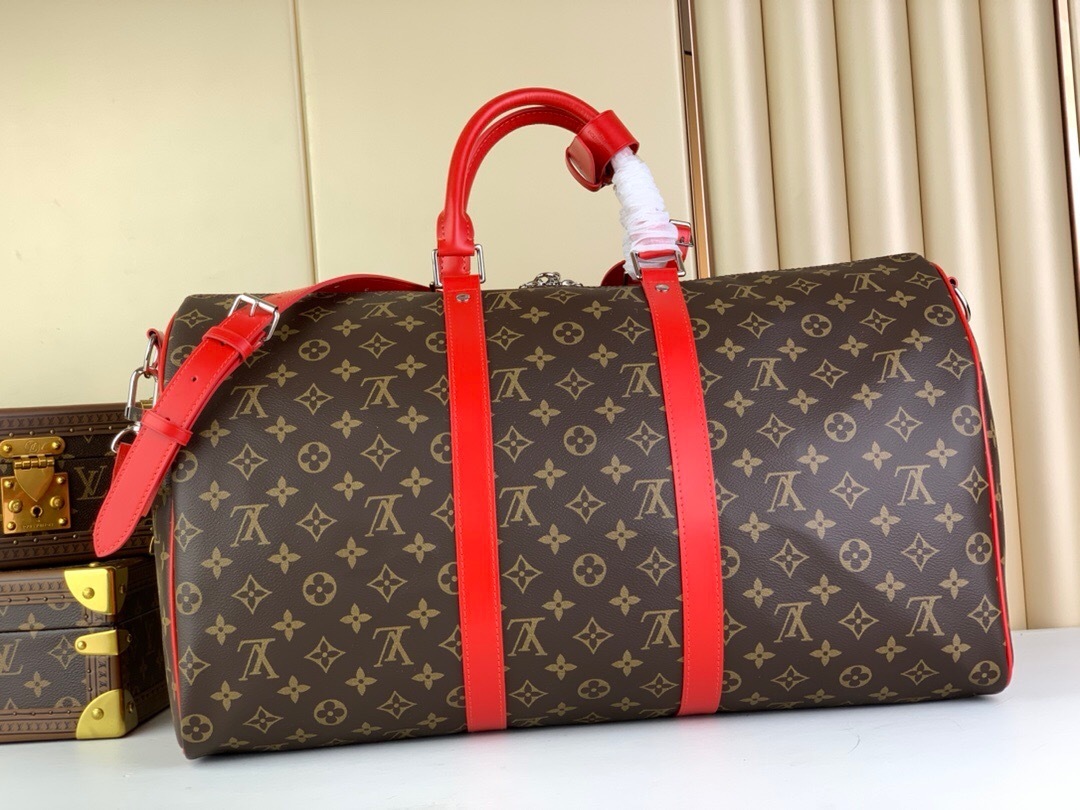 LV Keepall Bandoulière 50, Luxury, Bag