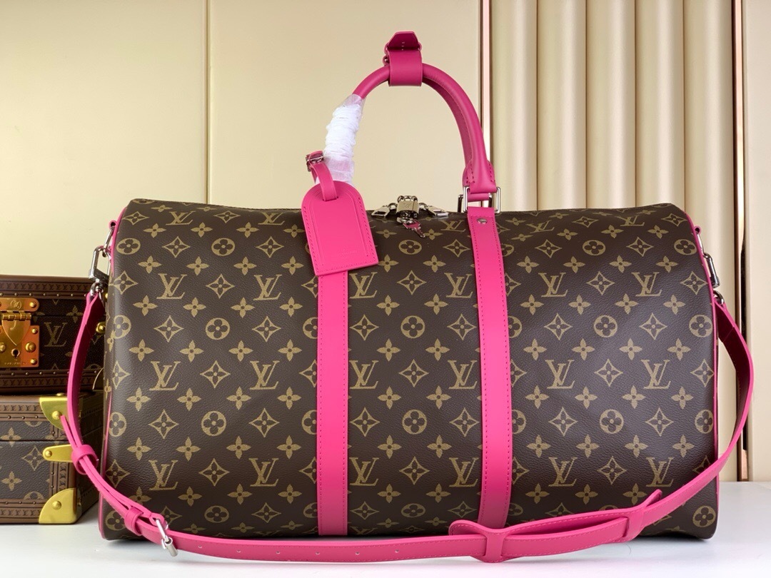 LV Keepall Bandoulière 50, Luxury, Bag
