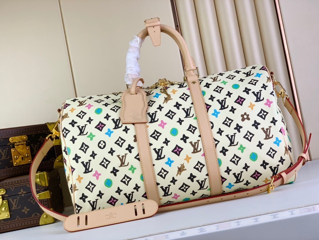 LV Speedy Bag | White