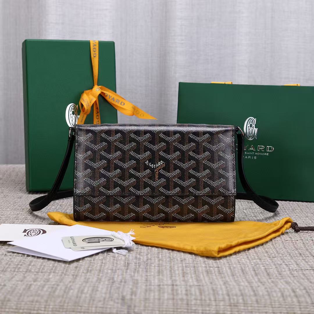 Goyard VARENNE CONTINENTAL WALLET black