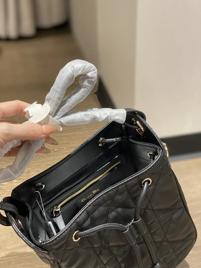 Dior Aboriginal bucket women's bag