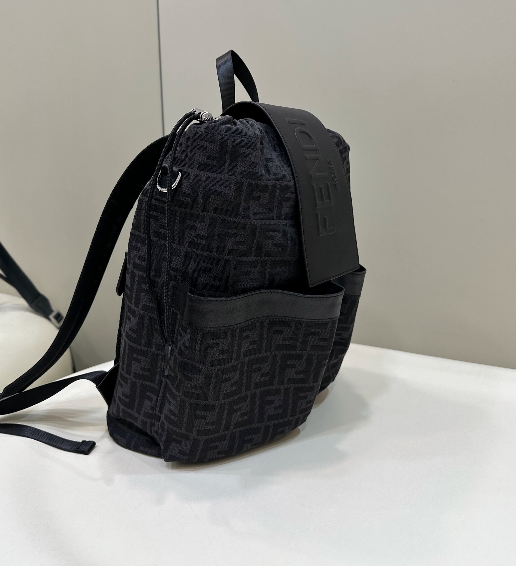 Fendi's medium-sized antique flower backpack