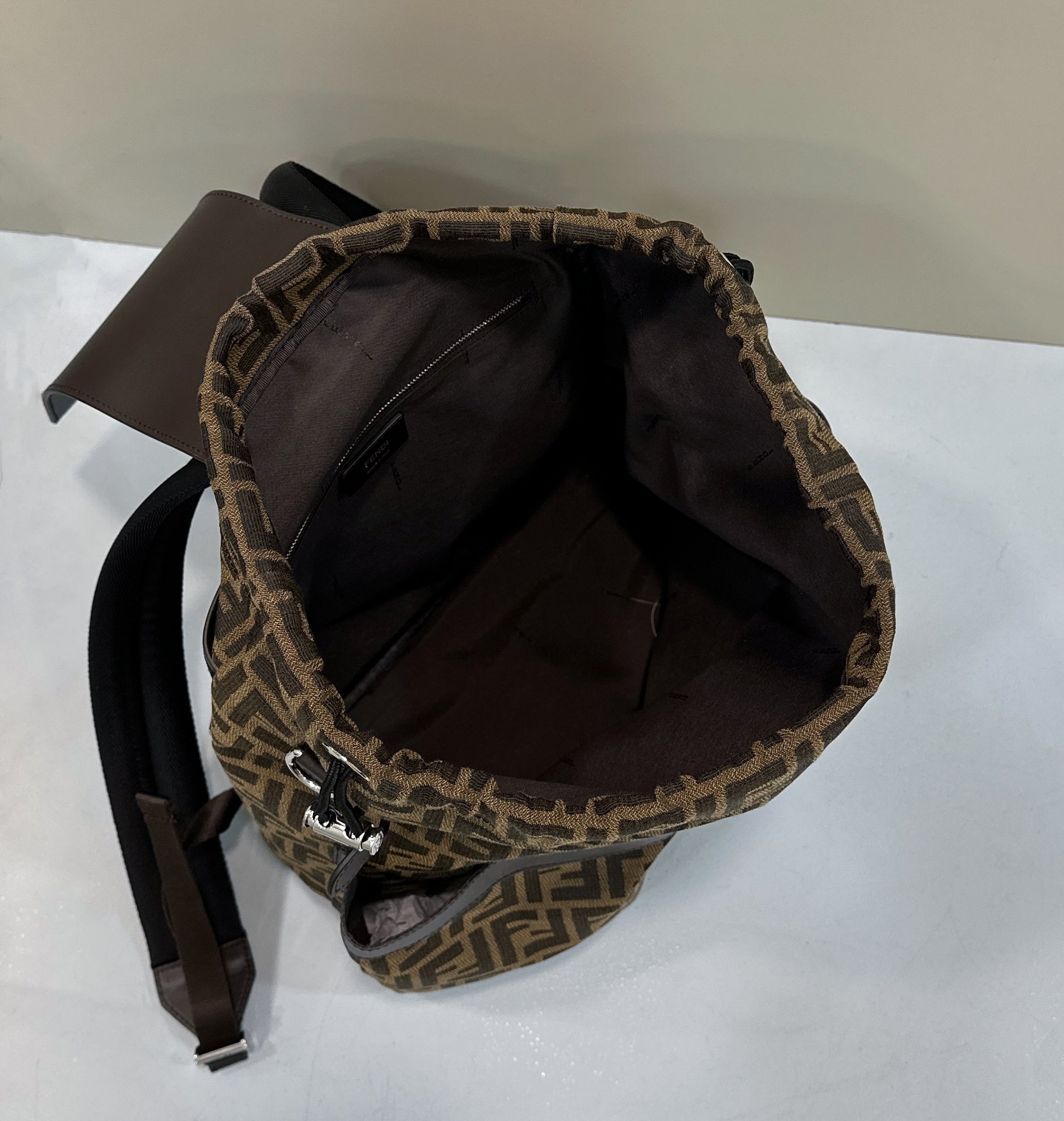 Fendi's medium-sized antique flower backpack