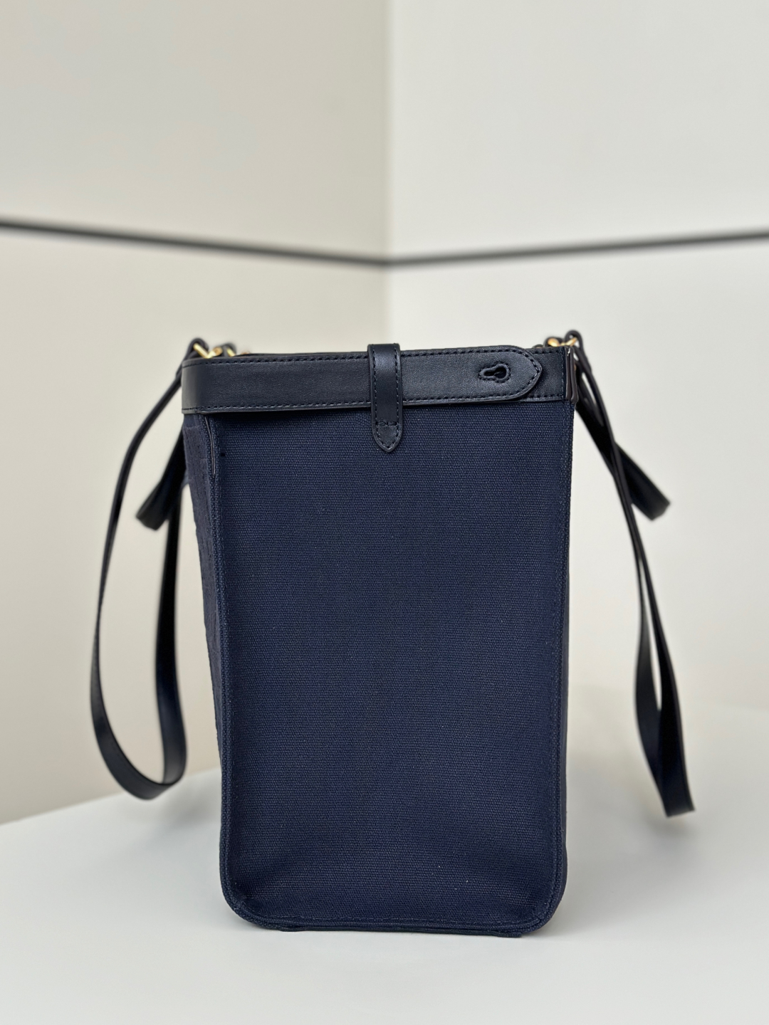 Fendi Peekaboo X-Tote bag in blue FF wool