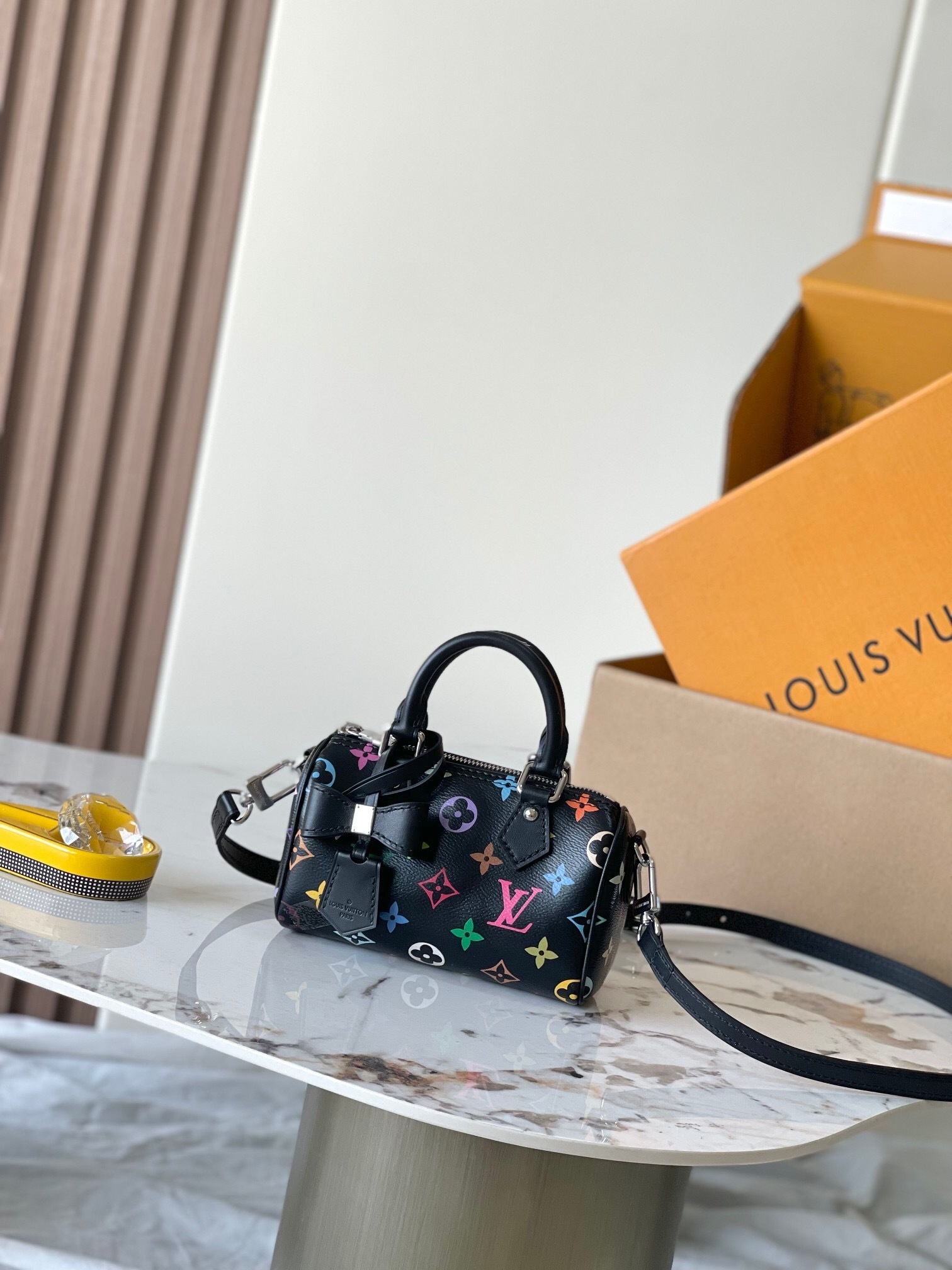 LV x TM Nano Speedy Other Monogram Canvas