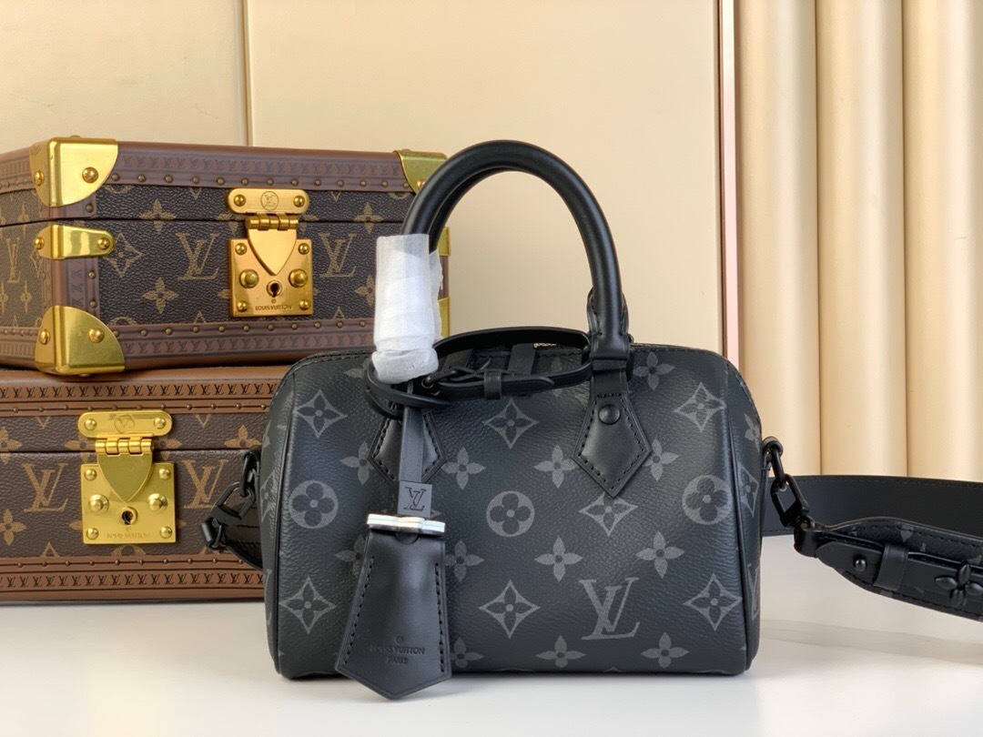 LV Nano Speedy Monogram Eclipse - Wallets and Small Leather
