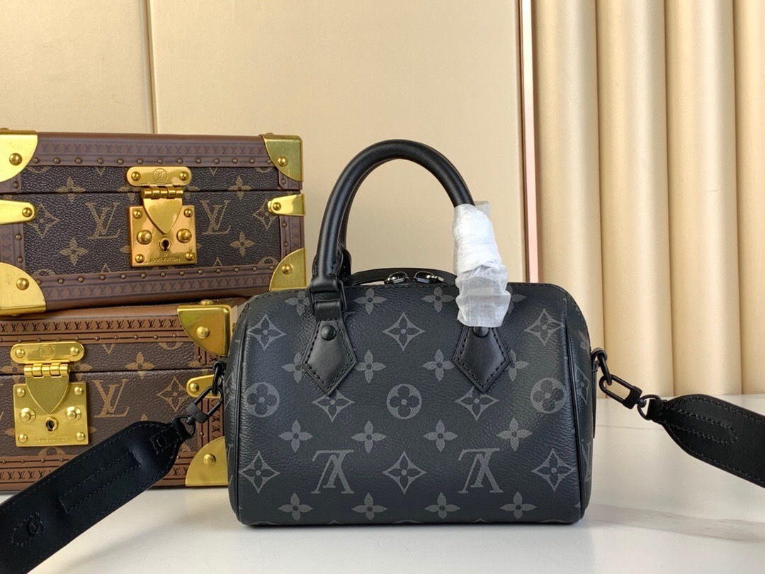 LV Nano Speedy Monogram Eclipse - Wallets and Small Leather