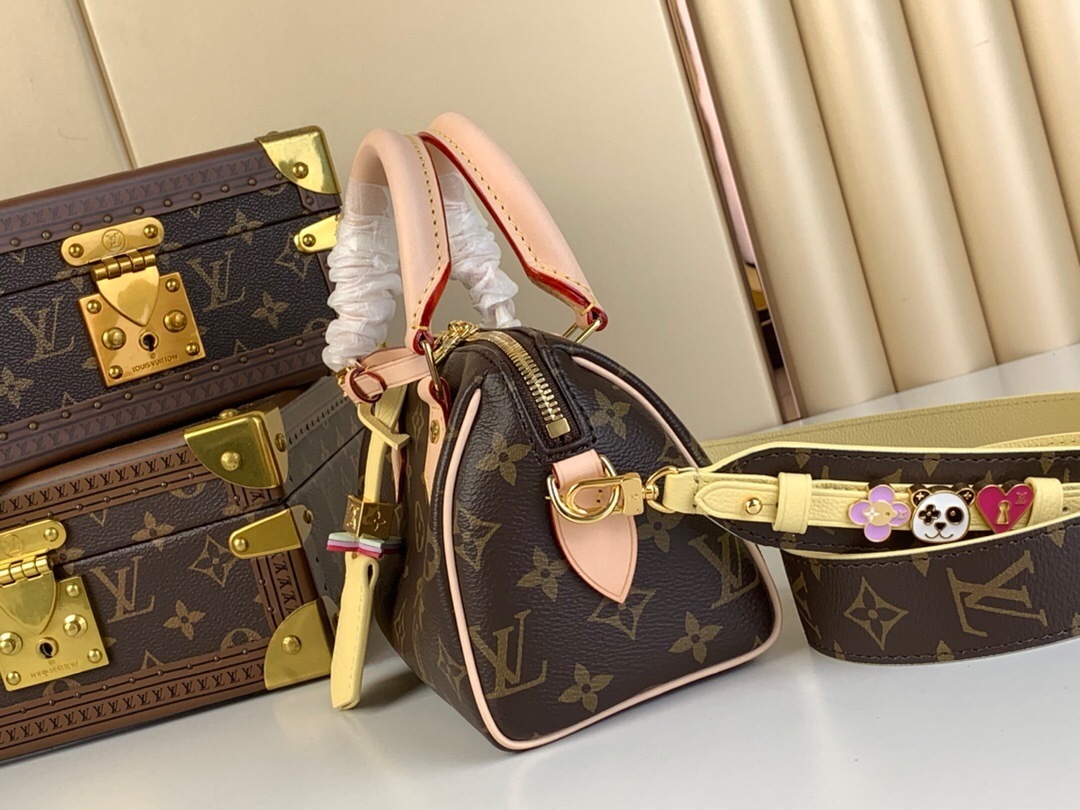 LV Nano Speedy Monogram Eclipse - Wallets and Small Leather