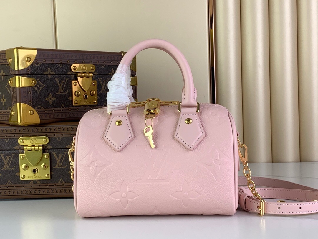 LV Nano Speedy Monogram Empreinte - Wallets and Small Leather