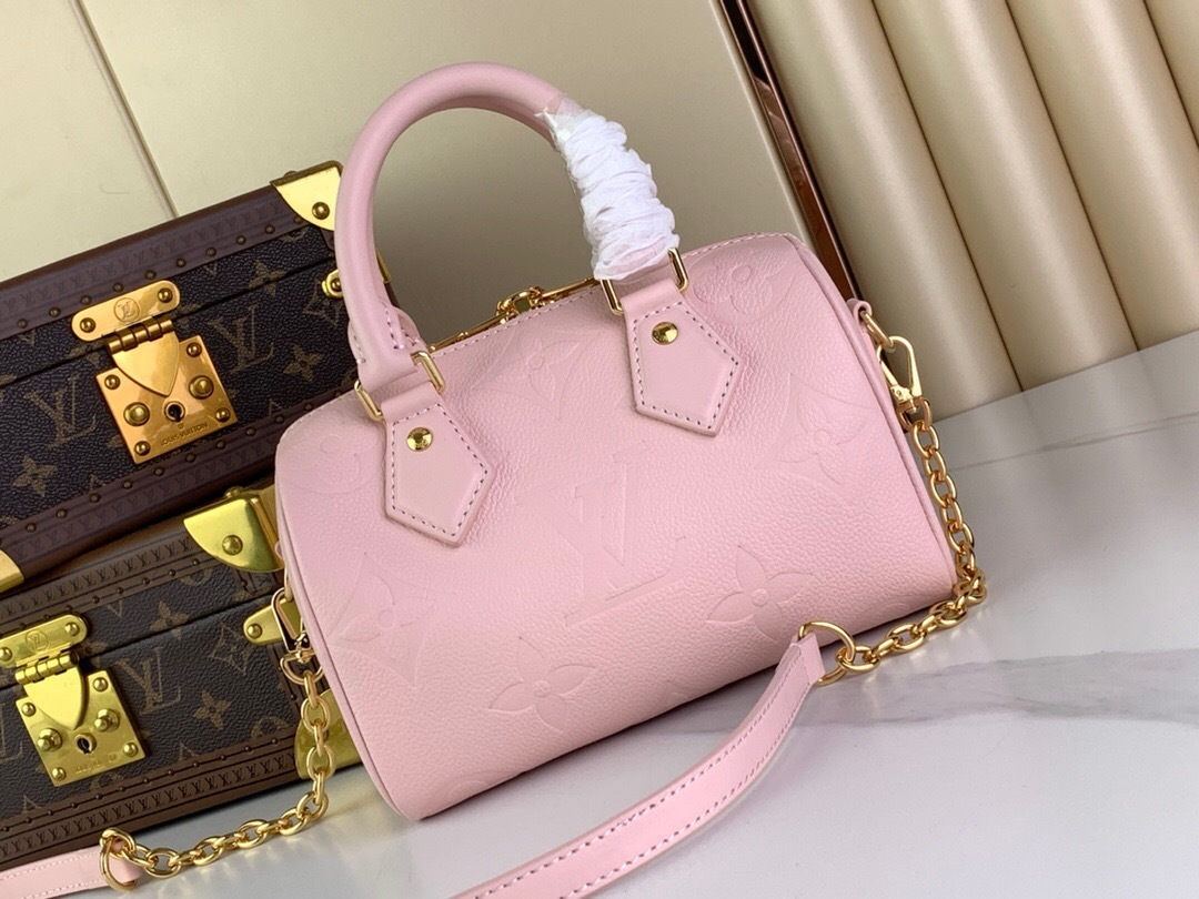 LV Nano Speedy Monogram Empreinte - Wallets and Small Leather
