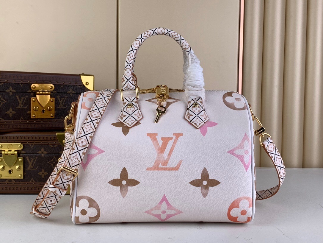 LV Speedy Bandoulière 25 in a Monogram Canvas design