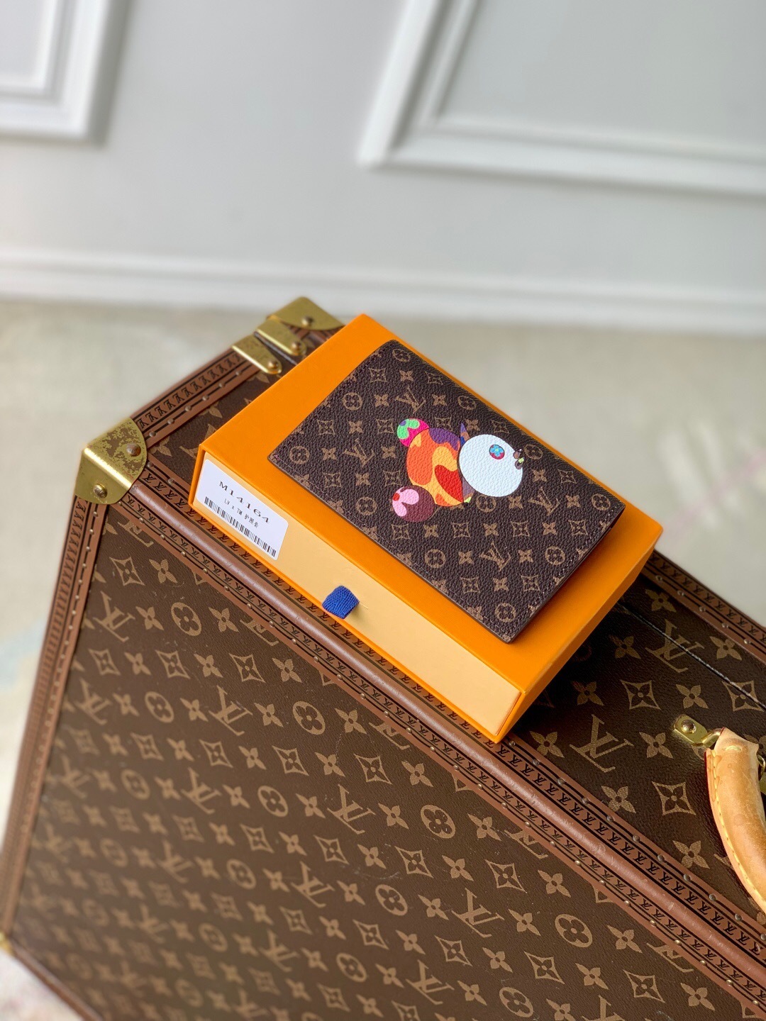 LV Pink Leather Wallet
