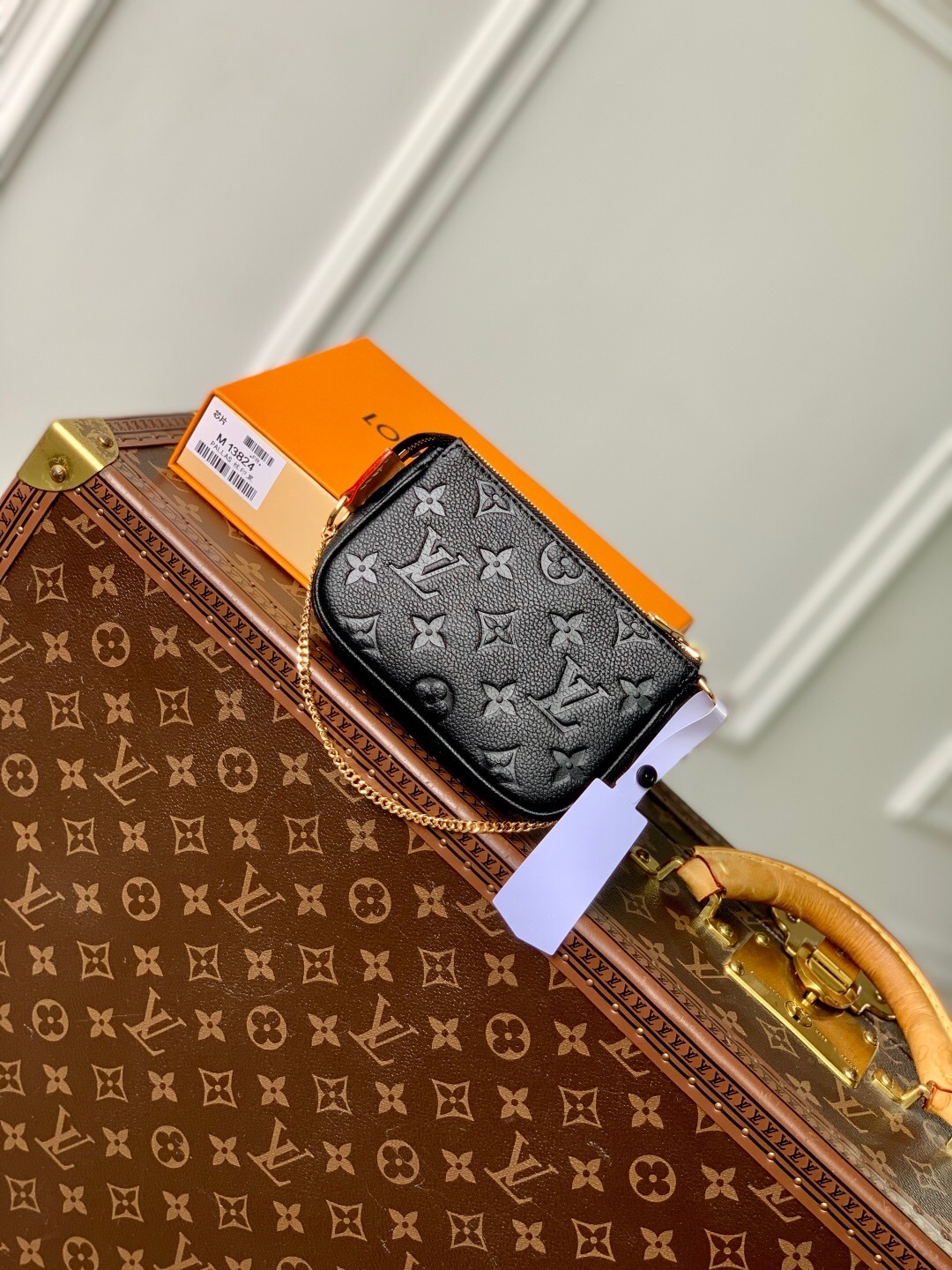 LV x TM Mini Pochette Accessoires Monogram Empreinte Leather