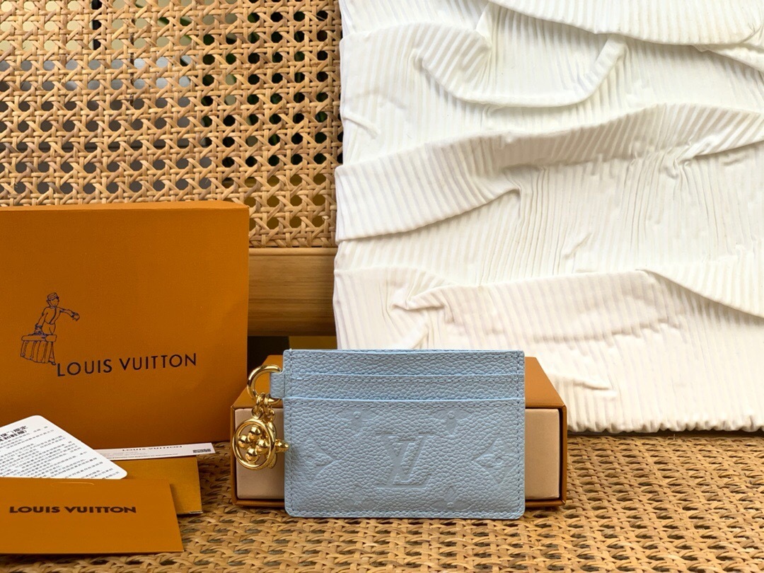 LV Charms Card Holder Monogram Empreinte - Wallet